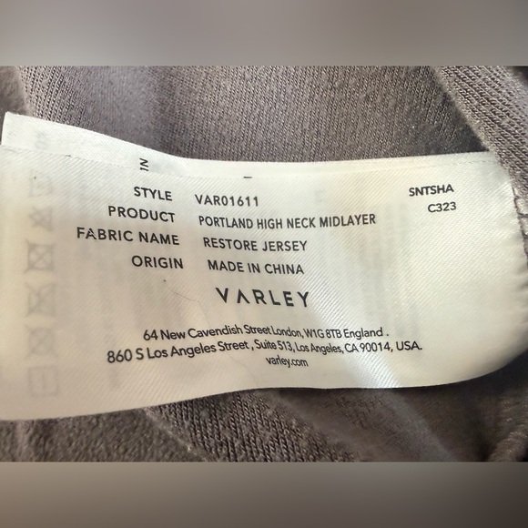Varley Portland High Neck Midlayer Sweater Size Small - Picture 8 of 14